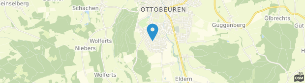 Umland des Jugendherberge Ottobeuren