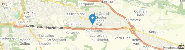 Umland des Etap Hotel Quimper