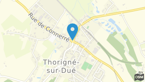 Hotel Saint-Jacques Thorigne-sur-Due und Umgebung