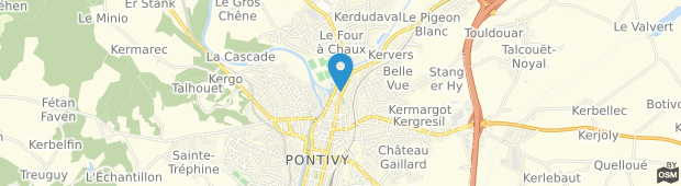 Umland des Hotel du Chateau Pontivy