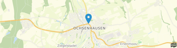 Umland des Hotel Pension Rottuminsel Ochsenhausen