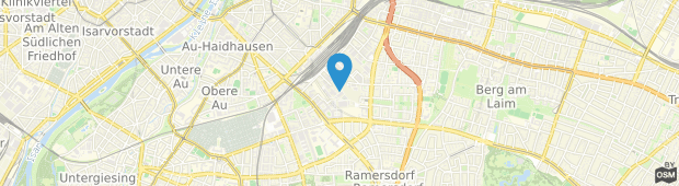 Umland des WERK1 - Tech-Startup Incubator