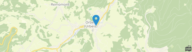 Umland des Au Bois Le Sire Hotel Orbey