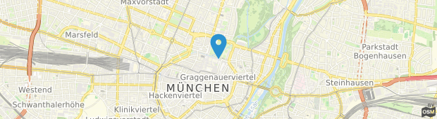 Umland des Bayerische Akademie der Wissenschaften (BAdW)