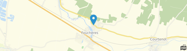 Umland des Le Prieure Foucheres