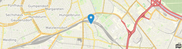 Umland des Motel One Wien-Hauptbahnhof