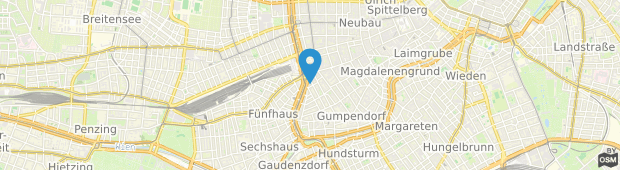 Umland des Leonardo Hotel Vienna Westbahnhof