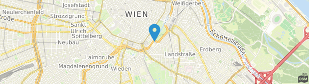 Umland des InterContinental Vienna