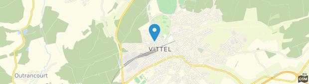 Umland des Inter Hotel Providence Vittel