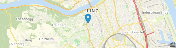 Umland des Dom Hotel Linz