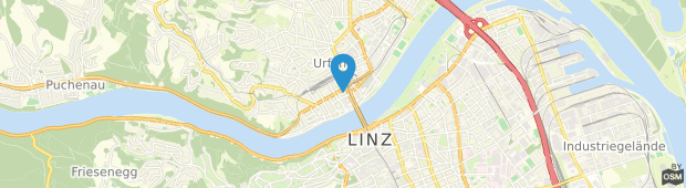 Umland des arte Hotel Linz