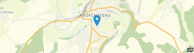 Umland des Hotel Saint Christophe Neufchateau (France)