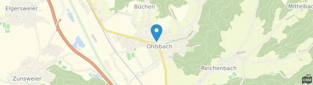 Umland des Hotel Rebstock Ohlsbach