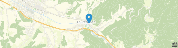 Umland des Hotel Gasthof und Pension zum Kreuz / Lautenbach