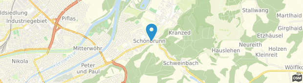 Umland des Tafernwirtschaft Hotel Schönbrunn