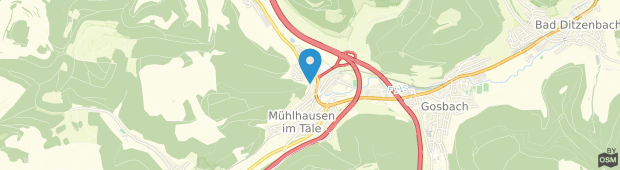 Umland des Akzent Hotel Höhenblick / Mühlhausen im Täle