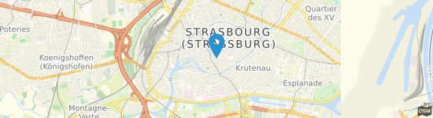 Umland des Hotel Gutenberg Strasbourg