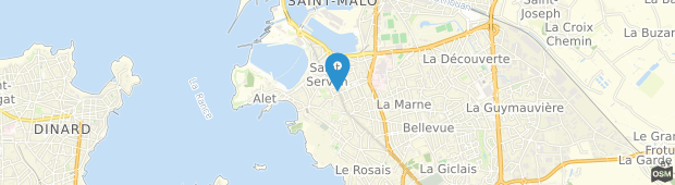 Umland des Hotel De La Poste Saint-Malo