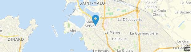 Umland des Hotel La Korrigane Saint-Malo