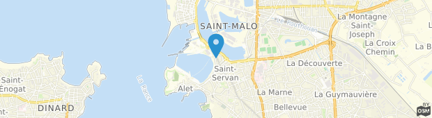 Umland des Hotel De La Mer Saint-Malo