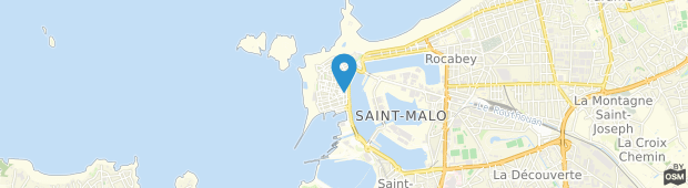 Umland des Hotel Elizabeth Saint-Malo