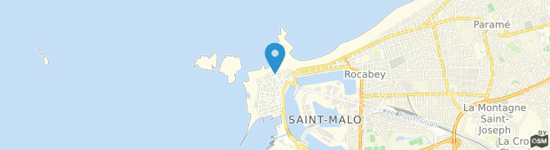 Umland des Hotel De La Cite Saint-Malo