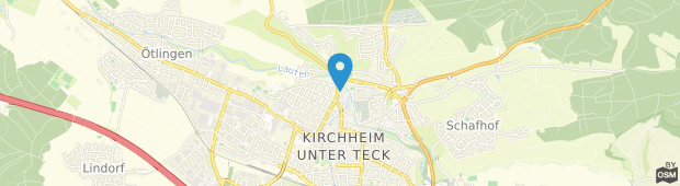 Umland des Gasthof Württembergischer Hof Kirchheim unter Teck