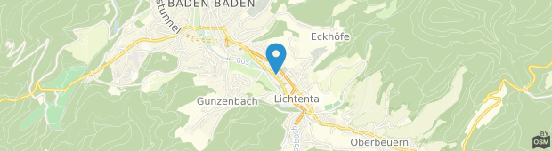 Umland des Deutscher Kaiser Lichtental