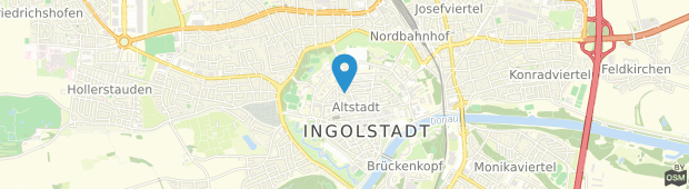 Umland des Altstadthotel Die Galerie Ingolstadt