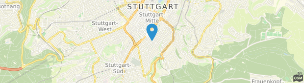Umland des Pension am Heusteig Stuttgart