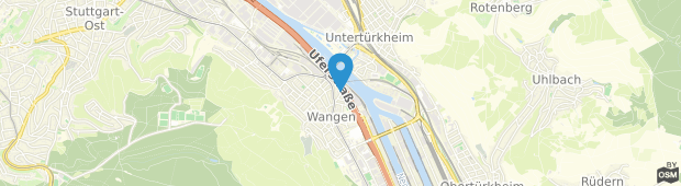 Umland des Aparthotel Wangener Landhaus Stuttgart