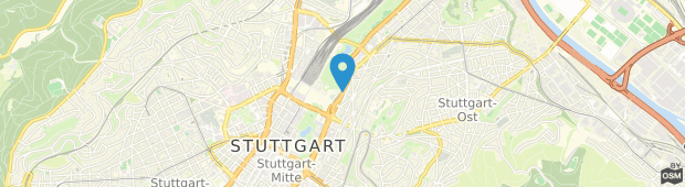 Umland des Le Méridien Stuttgart