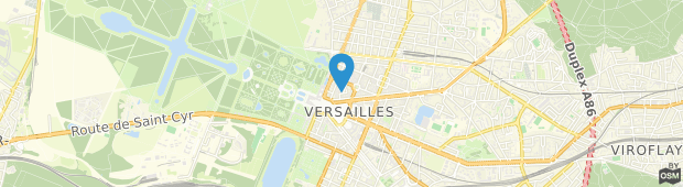 Umland des Hotel Le Versailles