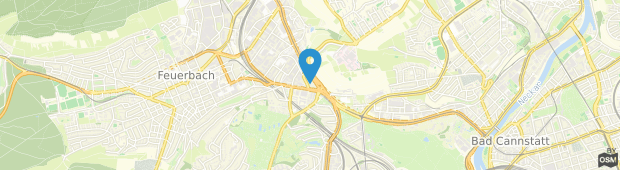 Umland des Radisson Blu Hotel at Porsche Design Tower Stuttgart