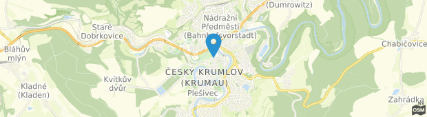 Umland des Hotel Bellevue Cesky Krumlov