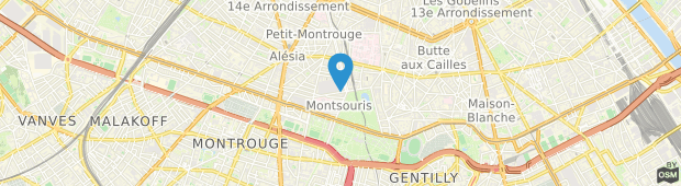 Umland des Avenue de Reille