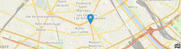 Umland des Ibis Paris Avenue d'Italie