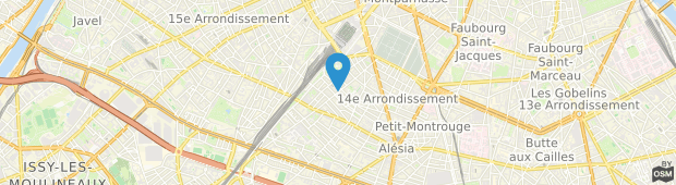 Umland des le 55 montparnasse Hotel