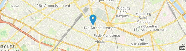 Umland des Ibis Paris Maine Montparnasse 14eme