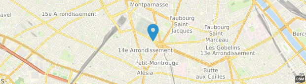 Umland des Villa Montparnasse