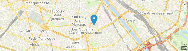 Umland des Citadines Austerlitz