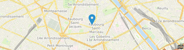 Umland des Cardinal Rive Gauche Paris