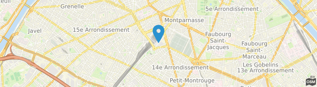 Umland des Pullman Paris Montparnasse