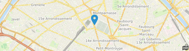 Umland des Arcadie Montparnasse