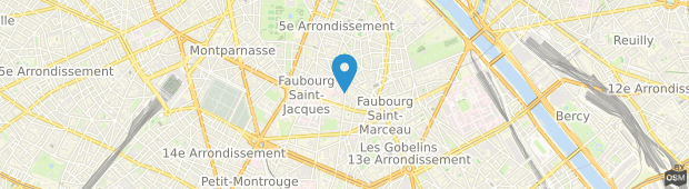 Umland des Seven Hotel Paris