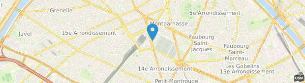 Umland des Hotel Holiday Inn Paris