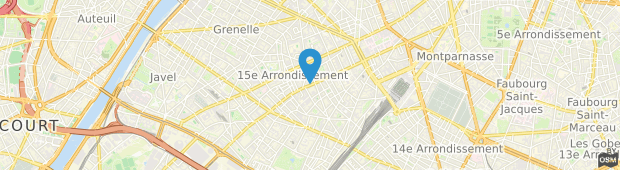 Umland des Novotel Paris Vaugirard Montparnasse