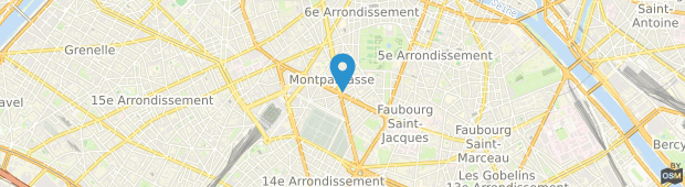 Umland des Hotel des Academies et des Arts