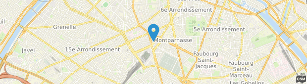 Umland des TIMHOTEL MONTPARNASSE
