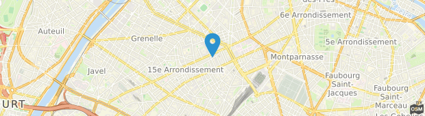Umland des Aberotel Montparnasse